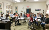 Korean-American students in Palisades, NJ.